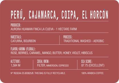 Perú, Cajamarca, Coipa, El Horcón